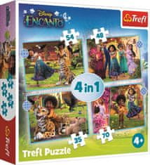 Trefl Puzzle Encanto 4v1 (35,48,54,70 dielikov)