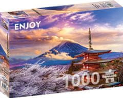ENJOY Puzzle Hora Fudži na jar, Japonsko 1000 dielikov