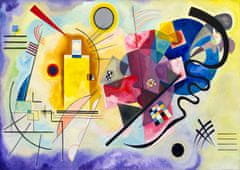 ENJOY Puzzle Vassily Kandinsky: Žltá červená modrá 1000 dielikov