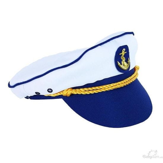 Čiapka námorník - kapitán - dospelá