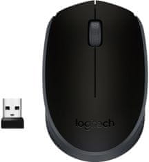 Logitech Wireless Mouse M171, čierna (910-004424)