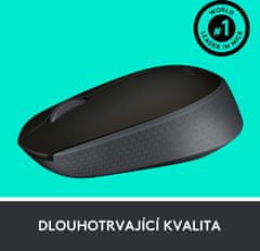 Logitech Wireless Mouse M171, čierna (910-004424)