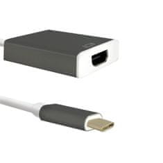 Qoltec Adaptér USB 3.1 typ C samec | HDMI A samica