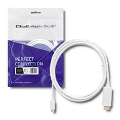 Qoltec USB 3.1 typ C samec / HDMI A samec | 4K | Alternatívny režim | 2 m