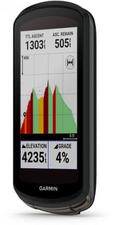 GPS navigácia na bicykel Garmin Edge 1040 Solar solárne dobíjanie podpora solárneho dobíjania solárne sklíčko power glass výkonná cyklonavigácia cyklopočítač kvalitná navigácia, navigovanie, notifikácia z telefónu, detekcia nehody, prehľadný dobre čitateľný displej 3.5 palcov Glonass GPS Galileo WiFi farebný displej bezpečnostný GPS šikovný GPS kvalitná navigácia na bicykel dotykový displej 35h výdrž vodeodolná cyklonavigácia závodná navigácia profesionálny cyklopočítač prepočítavanie trasy Garmin Connect TraningPeark Komoot Strava vyspelé funkcie alarm notifikácie podrobné mapy tréningové funkcie osobný tréner Varia VIRB Vector dlhá výdž batéria prémiový cyklopočítač