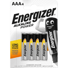 Energizer ALKALINE POWER AAA 4ks