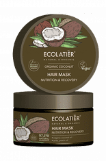 Ecolatier maska na vlasy „výživa a oživenie“ KOKOS
