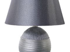 Beliani Luxusná strieborná nočná stolná lampa SADO