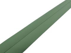Lišta mäkčená zelená Lišta 3x3x4000cm
