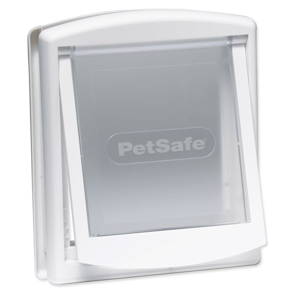 PetSafe dvířka s transparentním flapem malá bílá 23,6 x 19,8 cm