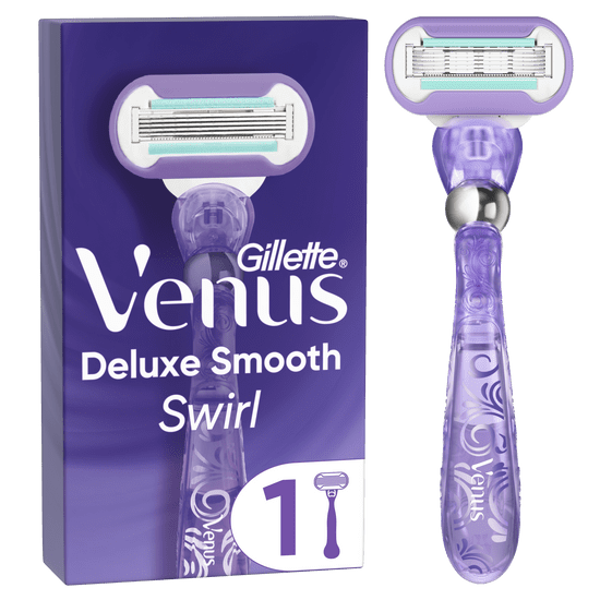 Gillette Venus Swirl holiaci strojček + 1 hlavica