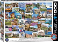 EuroGraphics Puzzle Svetobežník - Francúzsko 1000 dielikov