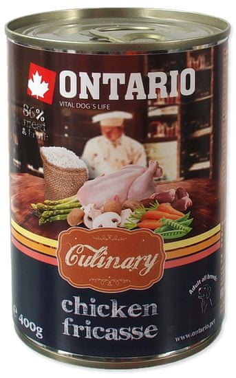 Ontario konz. Culinary Chicken Fricasse 6x400 g