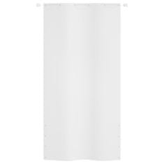 Vidaxl Balkónová zástena, biela, 120x240 cm, tkanina Oxford