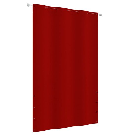 Vidaxl Balkónová markíza červená 140x240 cm oxfordská látka