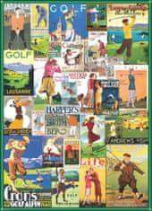 EuroGraphics Puzzle Svetový golf 1000 dielikov