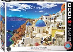 EuroGraphics Puzzle Oia, Santorini, Grécko 1000 dielikov