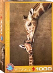 EuroGraphics Puzzle Bozk žirafy 1000 dielikov