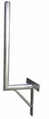 WaveRF Držiak 25/60cm so vzperou (v.56 cm, p.4,2 cm)