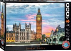 EuroGraphics Puzzle Londýn - Big Ben 1000 dielikov