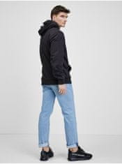 Calvin Klein Čierna pánska mikina s kapucňou Calvin Klein Jeans XL