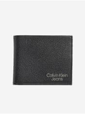Calvin Klein Čierna pánska kožená veľká peňaženka Calvin Klein Jeans UNI