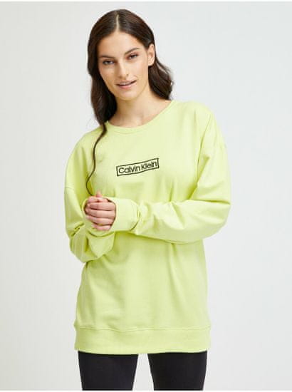 Calvin Klein Tričká s dlhým rukávom pre ženy Calvin Klein - neónová zelená