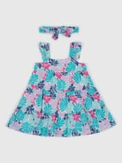 Gap Baby kvetované šaty s čelenkou 12-18M