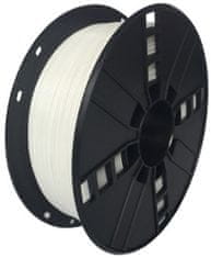 Gembird tisková struna (filament), PETG, 1,75mm, 1kg (3DP-PETG1.75-01-W), biela