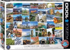 EuroGraphics Puzzle Svetobežník - Kanada 1000 dielikov