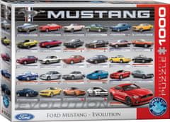 EuroGraphics Puzzle Vývoj Fordu Mustang 1000 dielikov