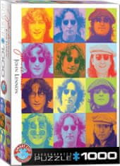 EuroGraphics Puzzle Farebné portréty Johna Lennona 1000 dielikov
