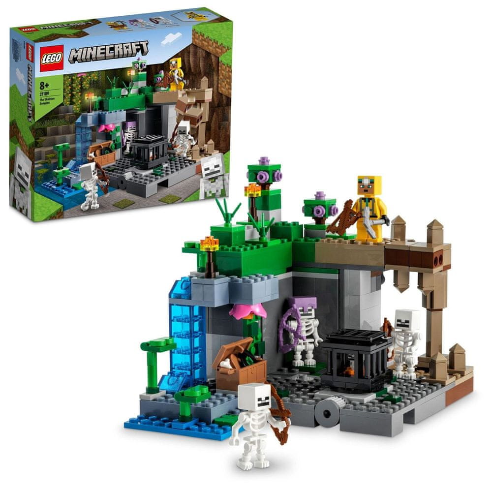 LEGO Minecraft 21189 Jaskyňa kostlivcov