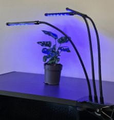 Alum online LED Lampička na pestovanie rastlín - 20 LED 3 panely 20W