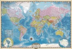 EuroGraphics Puzzle Mapa sveta 2000 dielikov