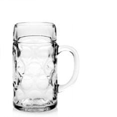CERVE 12076CE Krígeľ, sklenený pohár na pivo 0,5 lt Bayern