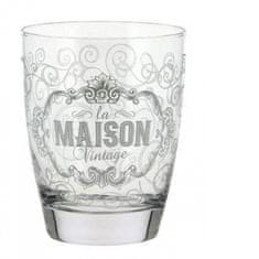 CERVE 12028CE1 Set 3 ks pohár na vodu 310 ml, Maison vintage