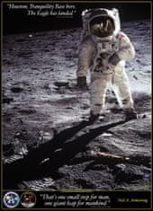 EuroGraphics Puzzle Neil A. Armstrong: Prvé kroky na Mesiaci 1000 dielikov