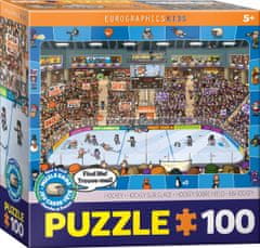 EuroGraphics Spot & Find puzzle Hokej 100 dielikov