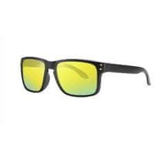 KDEAM Trenton 5 slnečné okuliare, Black / Light Green