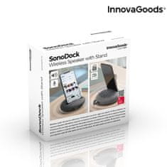 InnovaGoods Bezdrôtový reproduktor s držiakom na telefóny Sonodock, modrý
