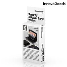 InnovaGoods Bezpečnostné puzdro na karty s powerbankou