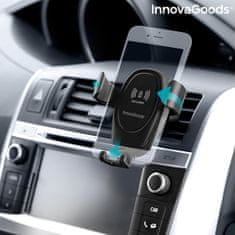 InnovaGoods Držiak mobilného telefónu s bezdrôtovou Qi nabíjačkou do auta Wolder