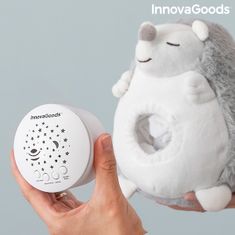 InnovaGoods Plyšový ježko s melódiami a nočným osvetlením Spikey