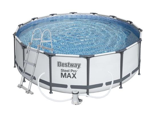 Bestway Steel Pro Max 3,66 x 1 m 56418 + Kartušová filtrácia + schodíky