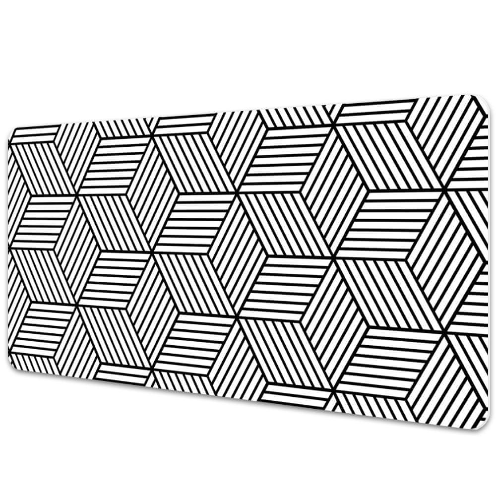 kobercomat.sk Pracovný podložka na stôl geometrické ilúzie 100x50 cm 