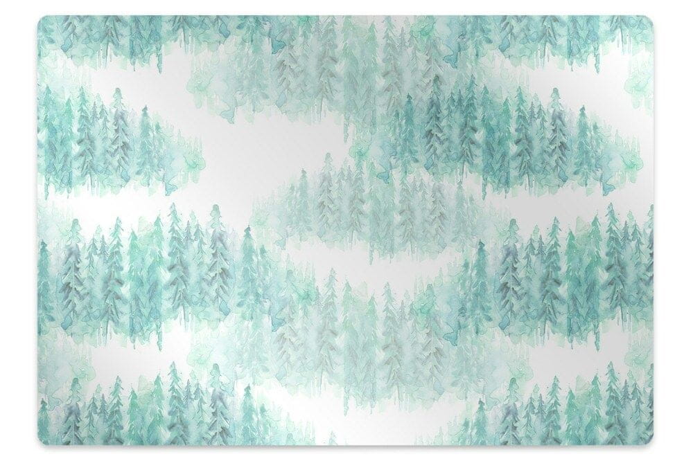 kobercomat.sk Podložka pod stoličku maľované lesné 120x90 cm 2 cm 