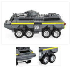Wange Wange Legion stavebnica Obrněné vozidlo kompatibilná 384 dielov