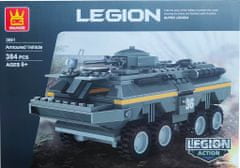 Wange Wange Legion stavebnica Obrněné vozidlo kompatibilná 384 dielov
