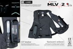 MLV 2 airbag vesta reflexná žltá - Veľkosť : Medium (S-XL)